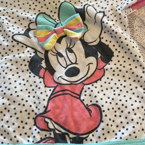 Disney Minnie Mouse 2-piece set for baby gir 3-6 months (, polka dots) - Picture 3 of 3